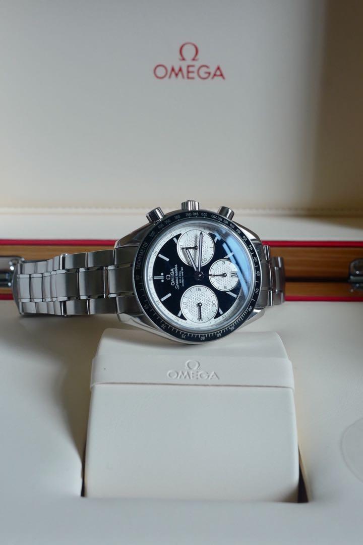 OMEGA SPEEDMASTER RACING REVERSE PANDA DIAL, Men's Fashion, Watches ...