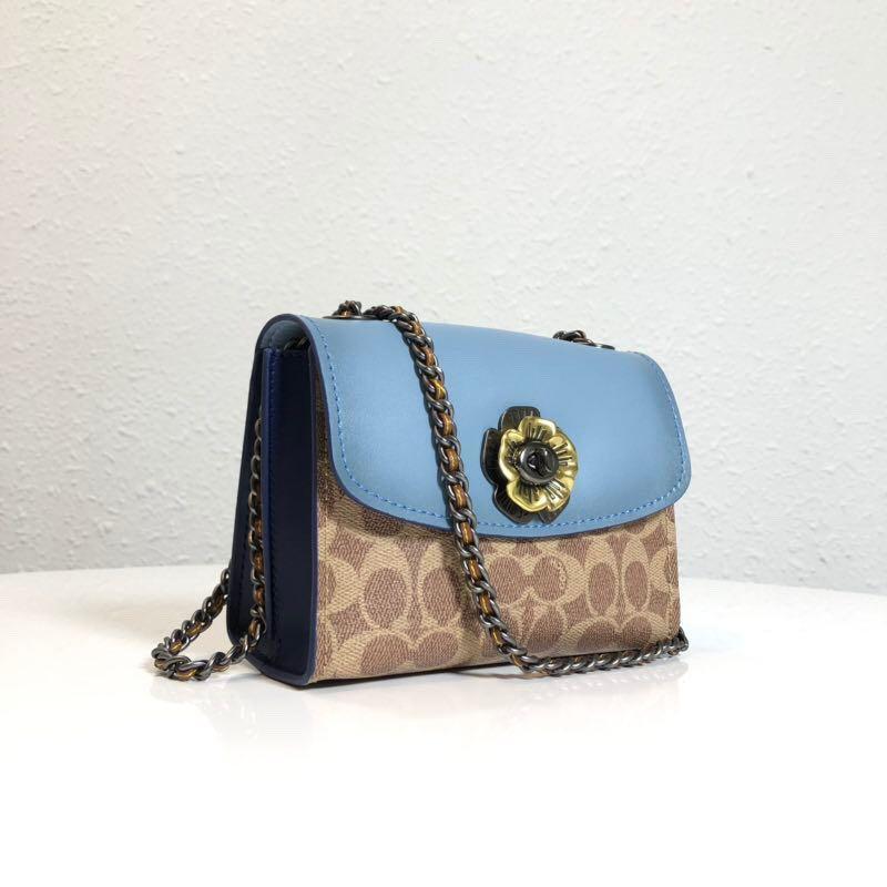 Original Coach Parker 18 In Signature Canvas F30591