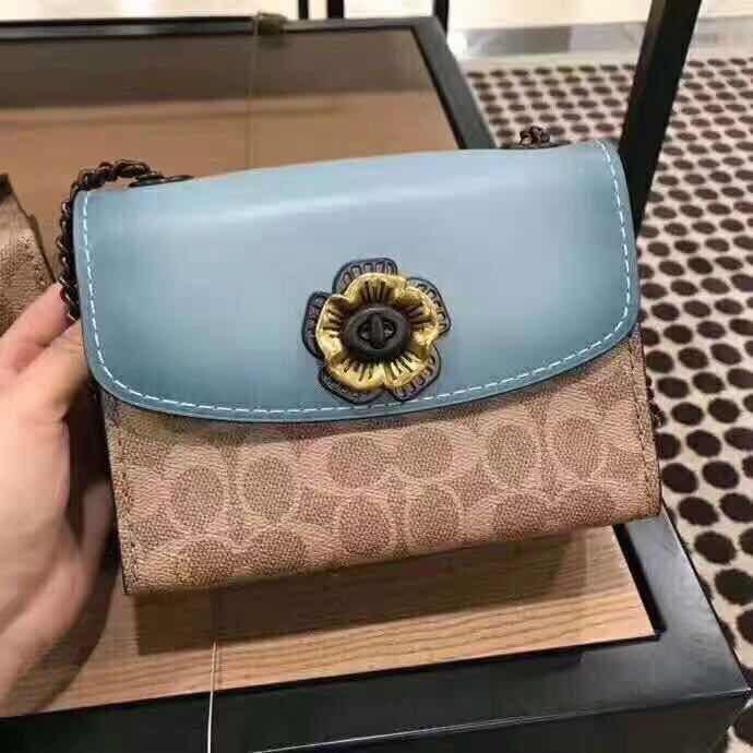 Coach parker 18 in signature canvas new arrivals