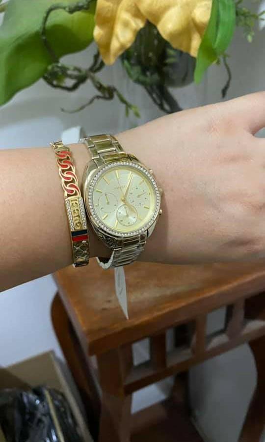 Original Fossil BQ3659 Gold Watch 
