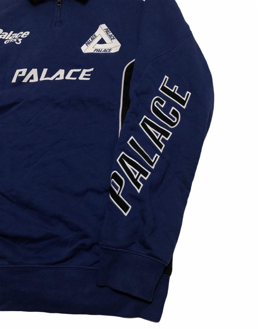 PALACE p racer top jacket, Men's Fashion, Tops & Sets, Hoodies on 