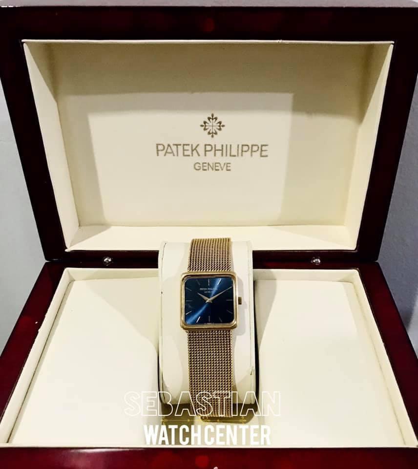 Patek Philippe (Category: Luxury Watches) located in Manila. Submitted by clicksmileph (Listing ID 1053343284, Image 3). Description: Patek Philippe 18k Gold Vintage Watch “The Limited Edition” Patek Philippe PATEK PHILIPPE vintage watch but Preserved to its finest Selling Price: 750,000 🇵🇭 Slightly Negotiable Pass to low offers 9/10 in Very Good Condition Year Model: 1960 Gender: Female Brand: Patek Philippe Dial Color: Blue Bracelet Material: