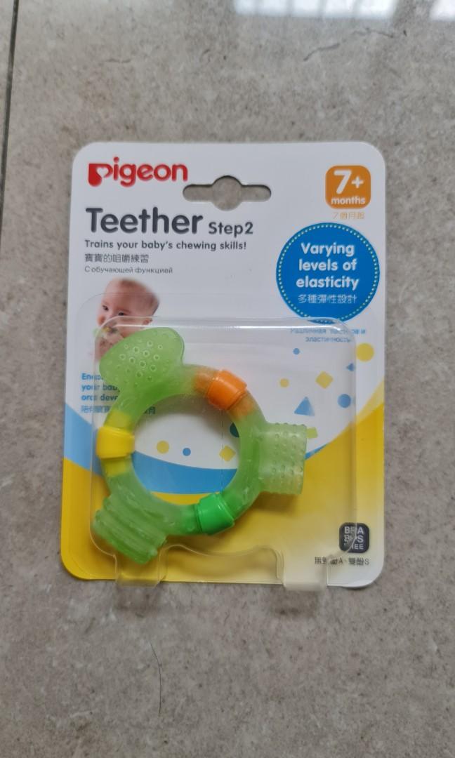 pigeon teether (Category: Soothers & Pacifiers) located in Manila. Submitted by rz19128 (Listing ID 1053292211, Image 1). Description: Brand new message for more details MOP: gcash lalamove, grab, fastrack shouldered by buyer.