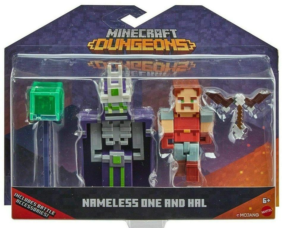 Po Minecraft Dungeons 3 25 Skeleton Necromancer Wraith Nameless One Hal Adriene Skeleton Redstone Golem Arch Illager Hobbies Toys Toys Games On Carousell