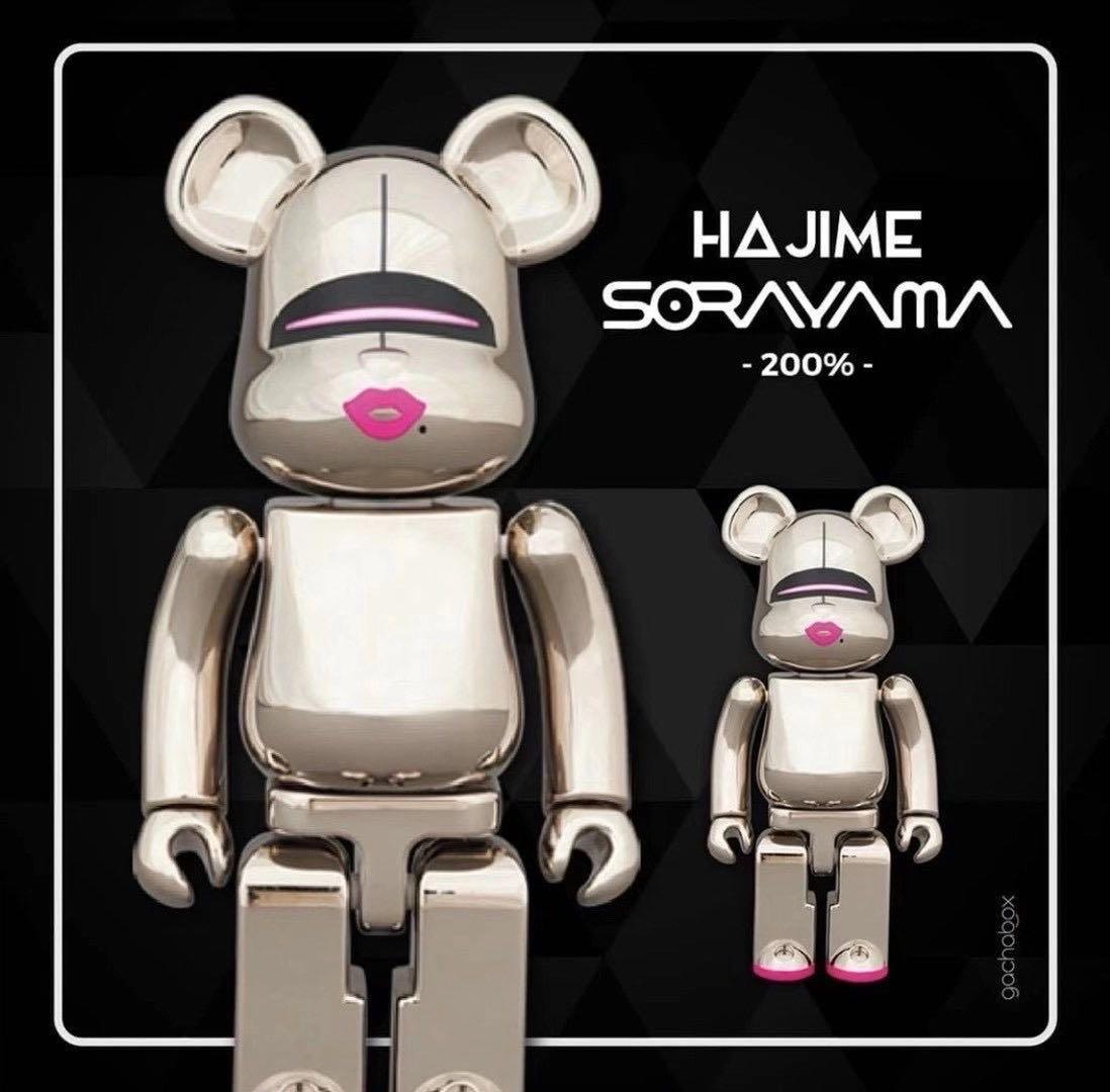 メール便可 2セットまで BE@RBRICK Sorayama sexy robot ベアブリック