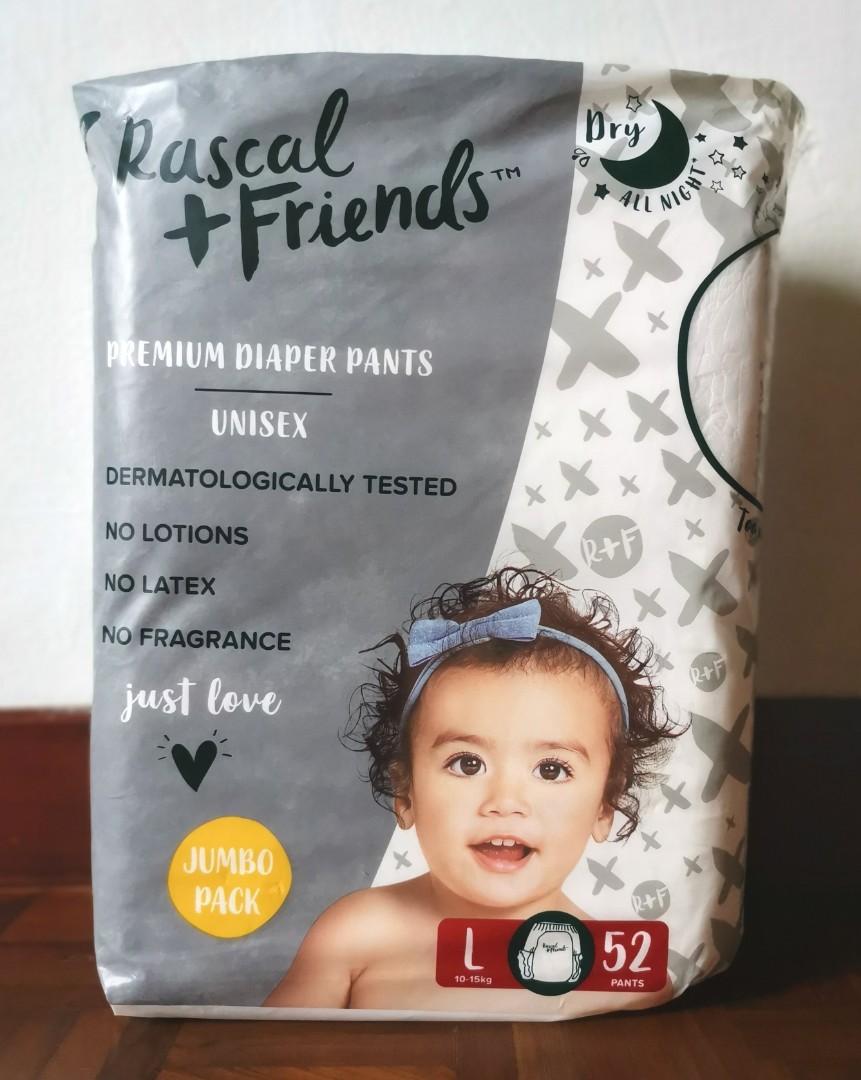 Rascal + friends pants diaper size L, Babies & Kids, Bathing & Changing