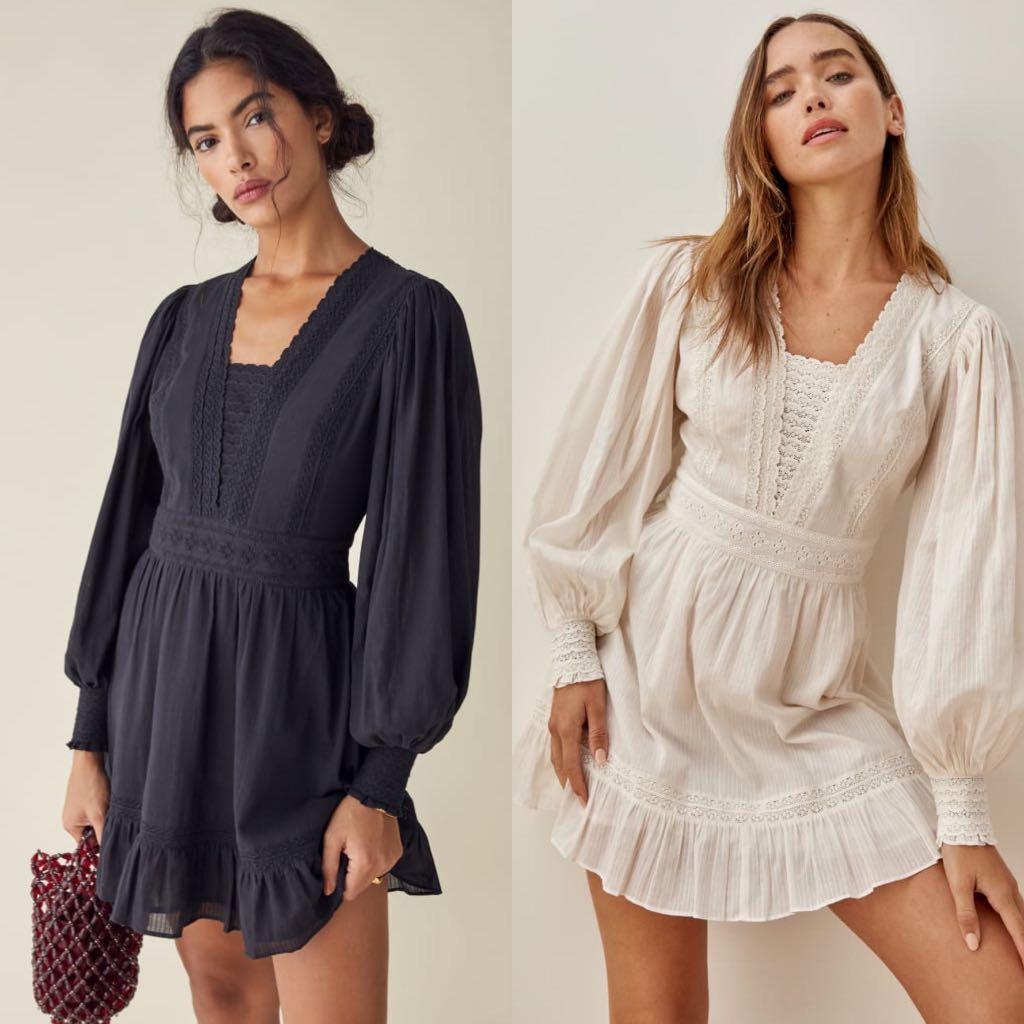 Reformation elisabeth dress online