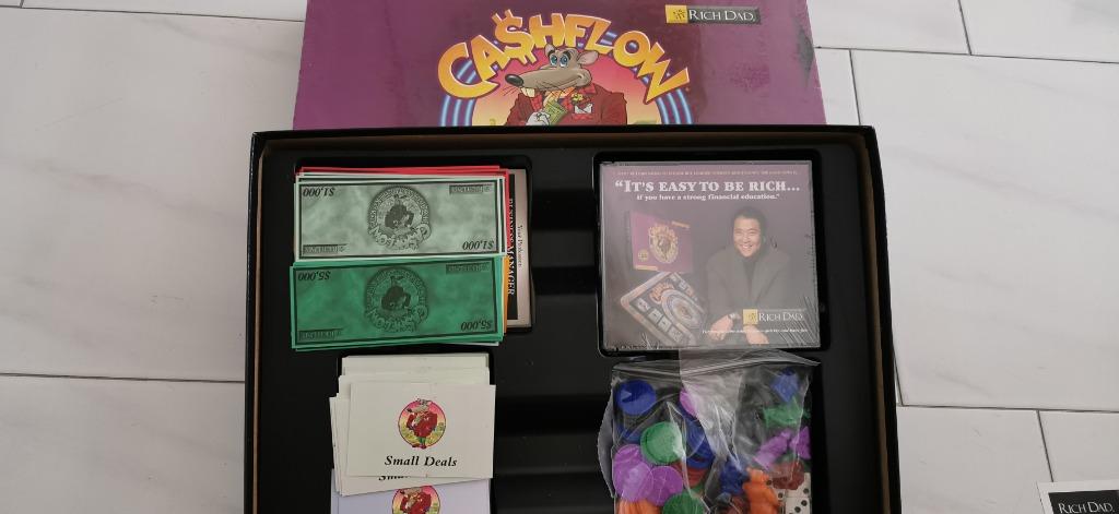 Rich Man Poor Man Cashflow Board Game Hobbies Toys Toys Games On Carousell