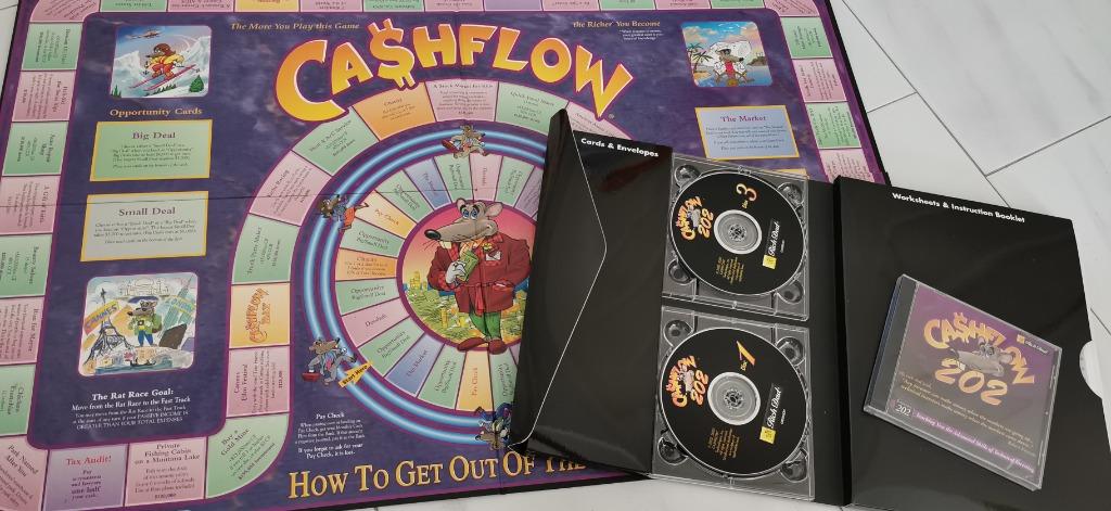 Rich Man Poor Man Cashflow Game Hobbies Toys Toys Games On Carousell
