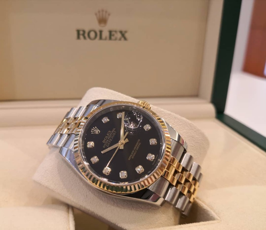 Rolex 116233 black store