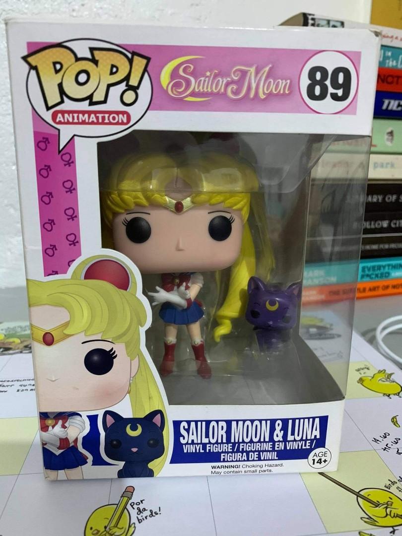 Funko Pop Anime Sailor Moon With Luna Action Figure 849803063504 for sale online 