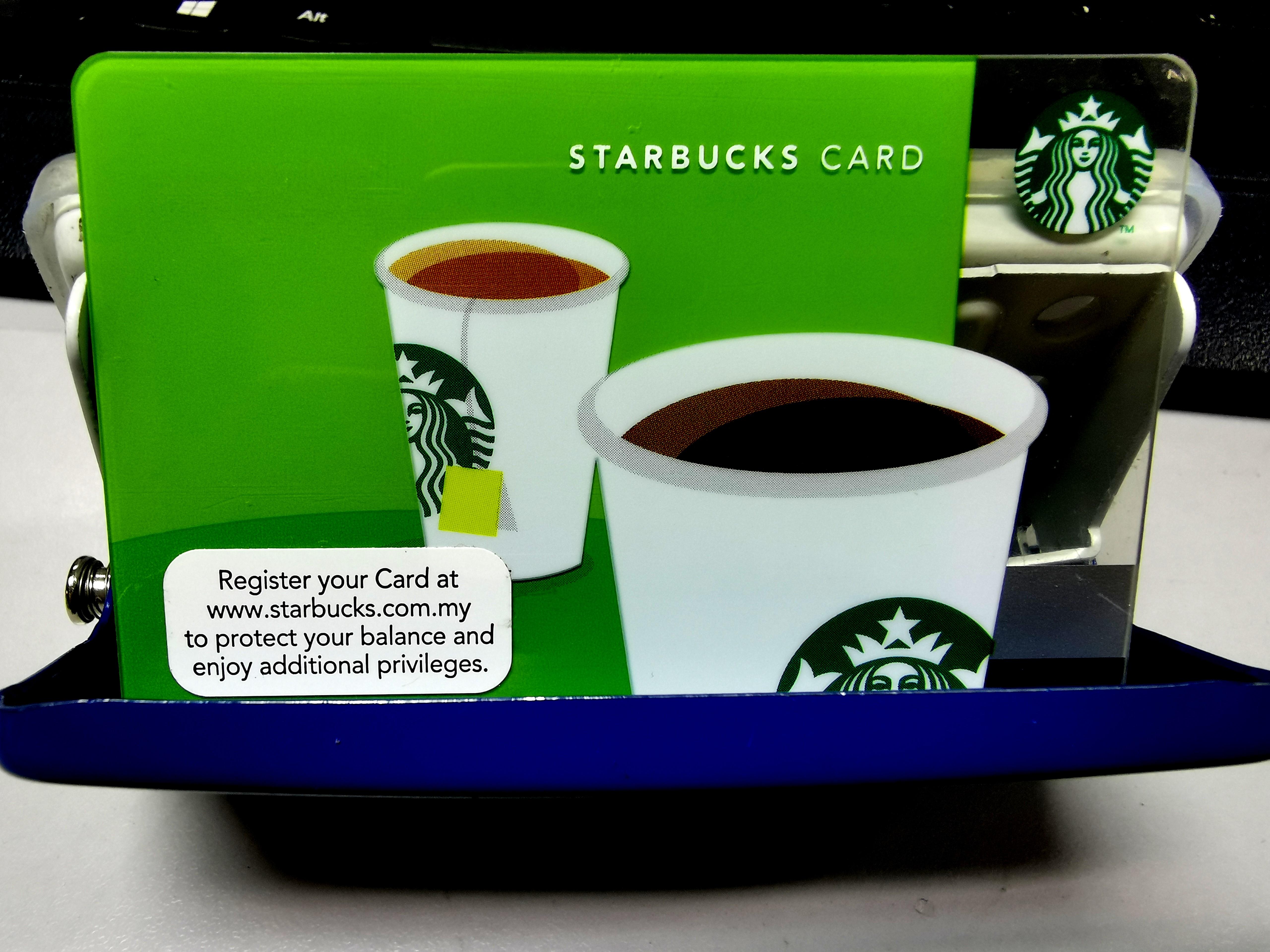 Starbucks Malaysia Coffee Gift Card 2012, Hobbies & Toys ...