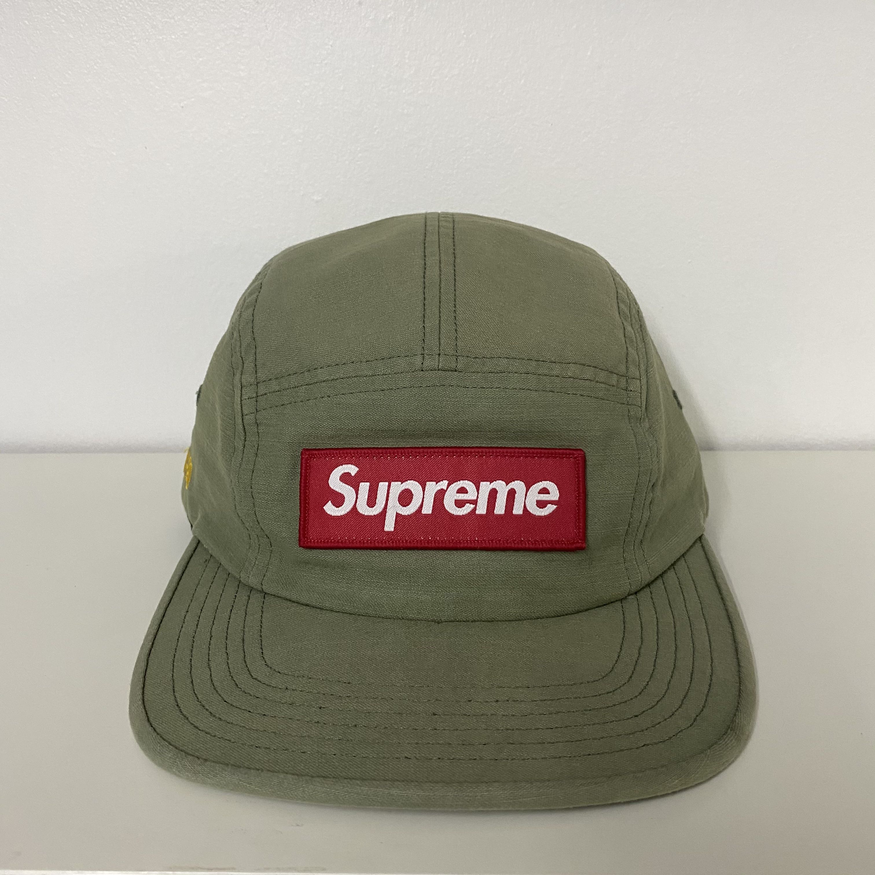supreme military grey cap