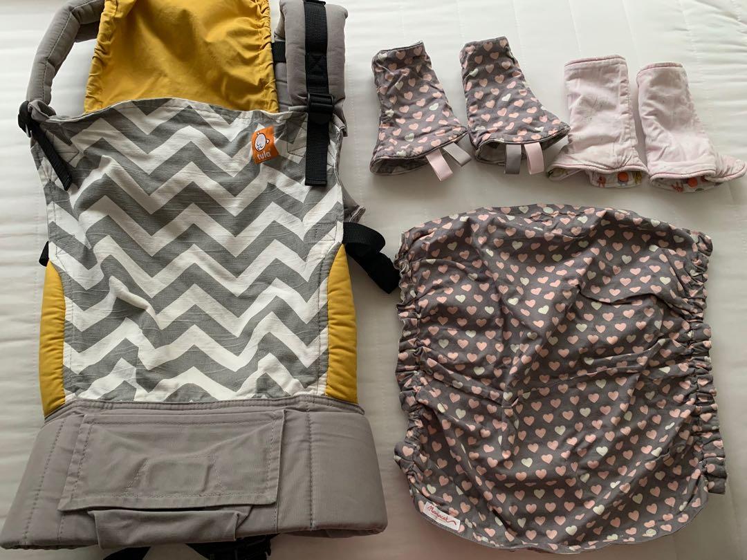 Tula Standard Carrier Gray Zig Zag, Babies & Kids, Going Out, Carriers