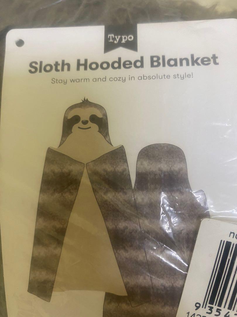 Typo Hooded Blanket, Everything Else, Others on Carousell