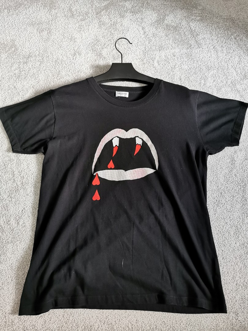 Saint laurent vampire discount shirt