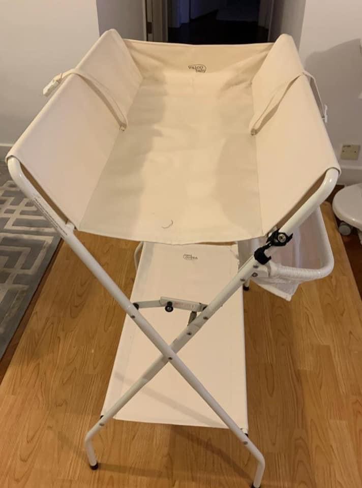 Valco folding change table sales