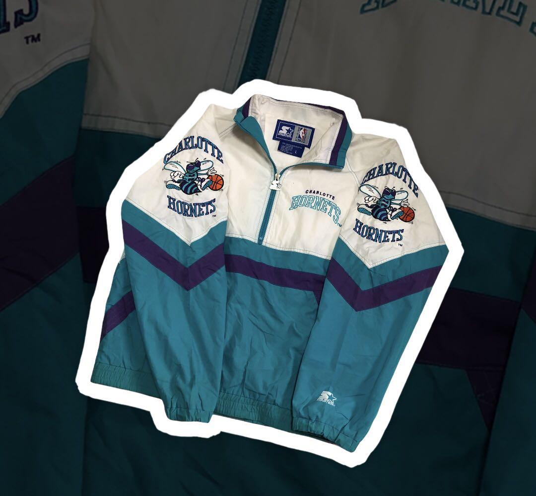 Charlotte hornets vintage jacket sales