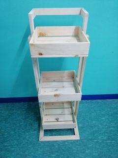 Wooden 3 Layer Stackble Rack