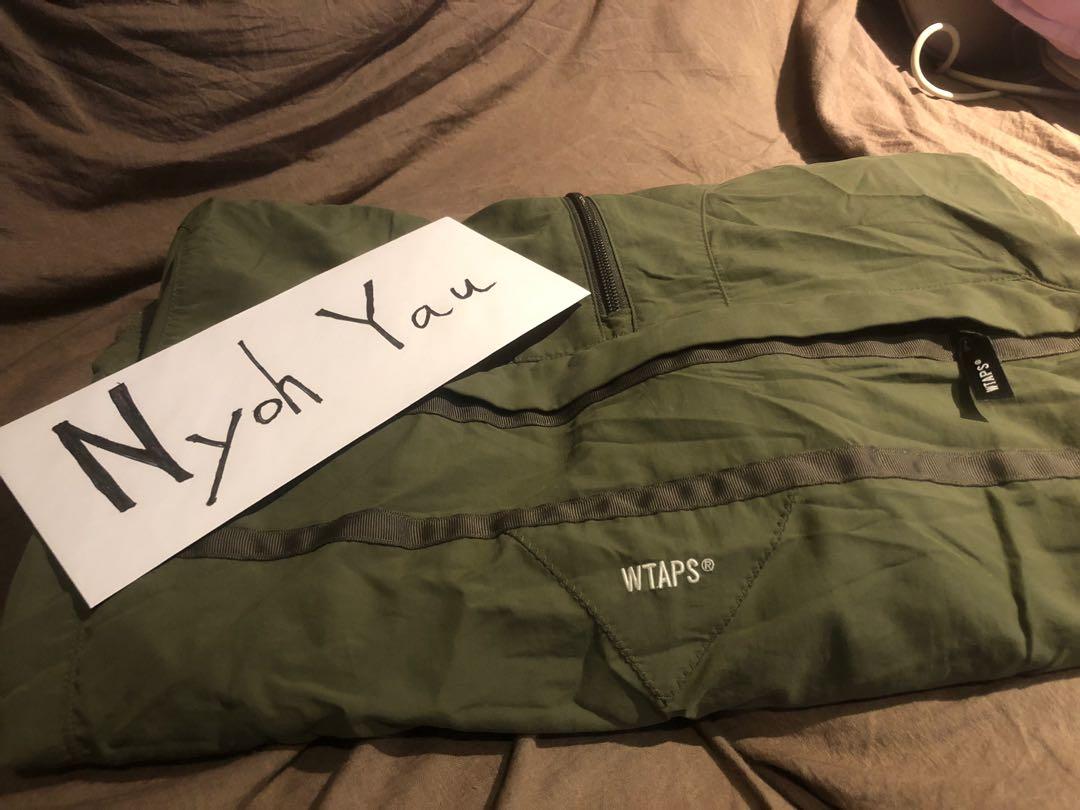 WTAPS 18AW SBS / JACKET. NYLON. TUSSAH , Olive, Size 1 可換M size