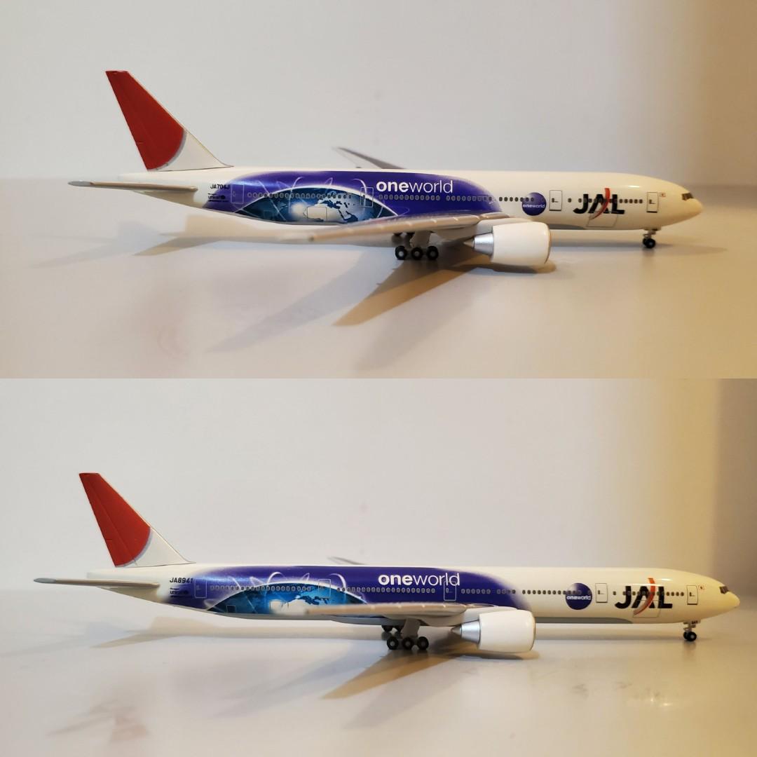 レア新品@JAL 日本航空B787-8ドラえもん特別塗装ジェット 1/400 - 航空機