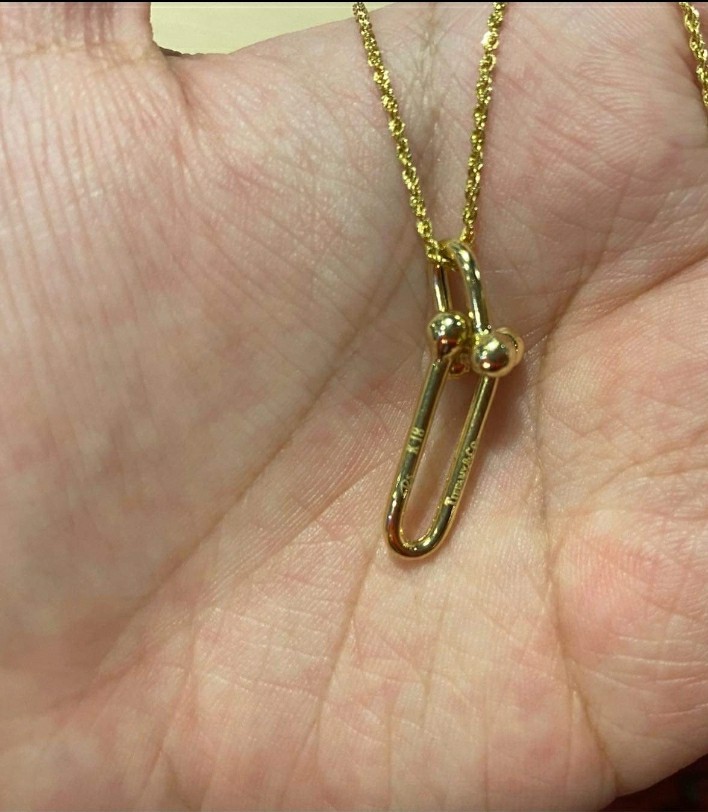 18k Saudi Gold Tiffany and Co Hardwear 