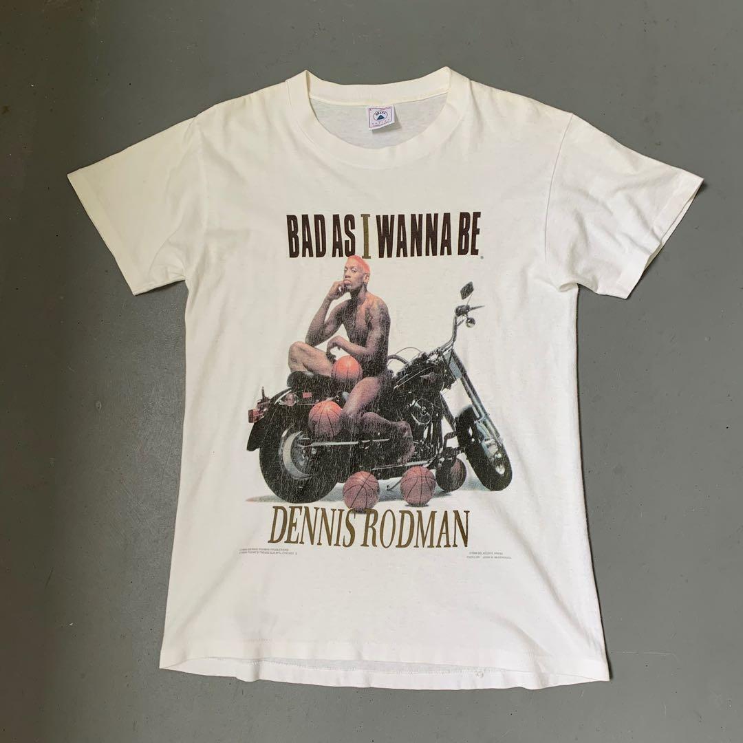 1996 Dennis Rodman Bad As I Wanna Be Vintage Tee (Tshirt Sweater ...