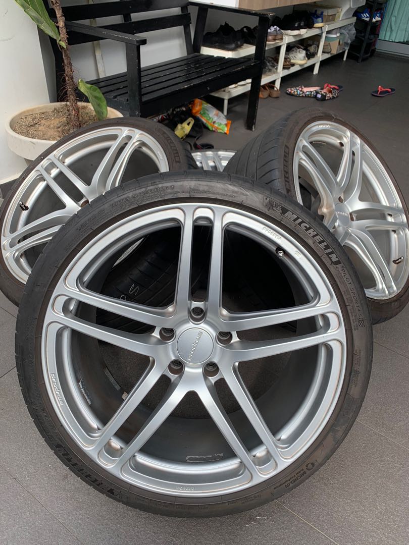 19” Prodrive GC05K forged monoblock rims only, Car Accessories