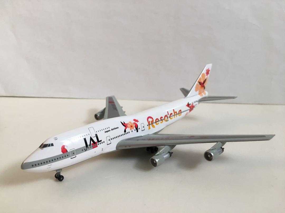 彩繪747花鳥】 JAL Japan Airlines日本航空JA8186 Reso'cha – Orange