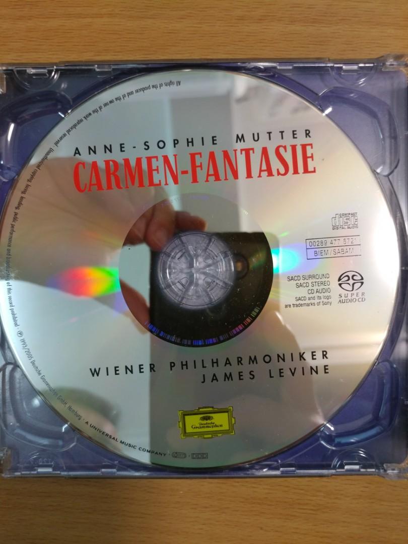 中古CD SACD DG00289 477 5721 Anne-Sophie Mutter Carmen-Fantasie 純