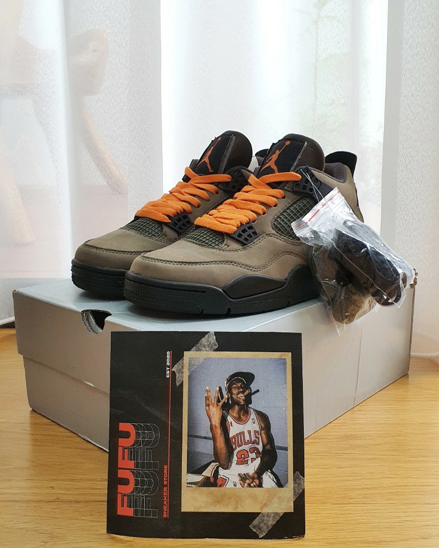 undefeated jordan 4's