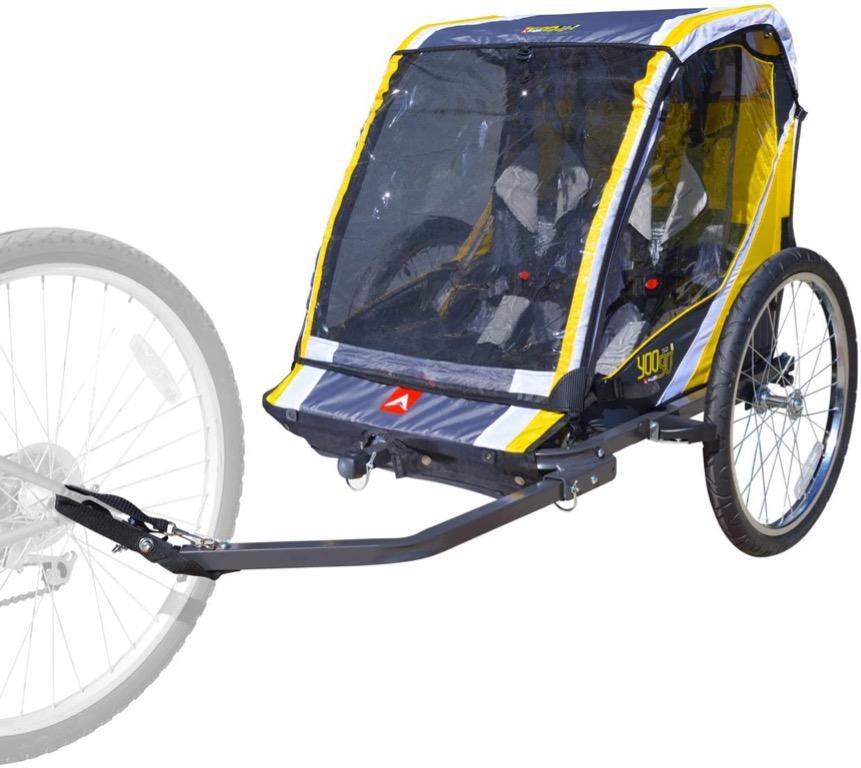 child bike trailer weight limit