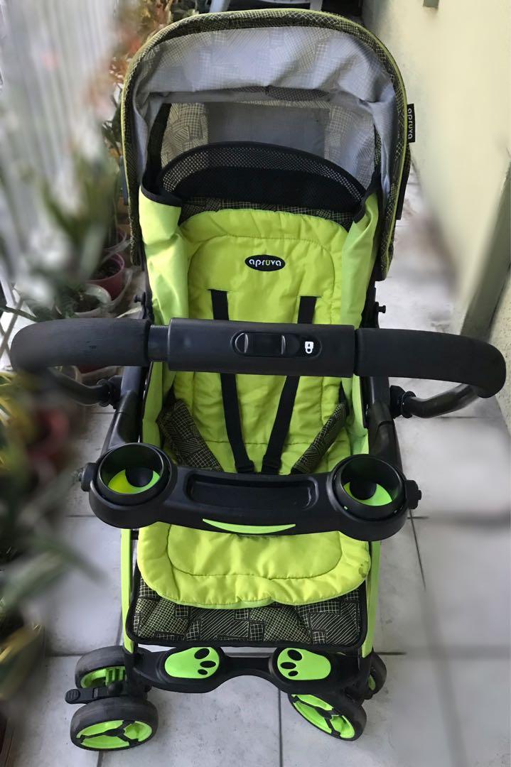 Apruva folding discount deluxe baby stroller