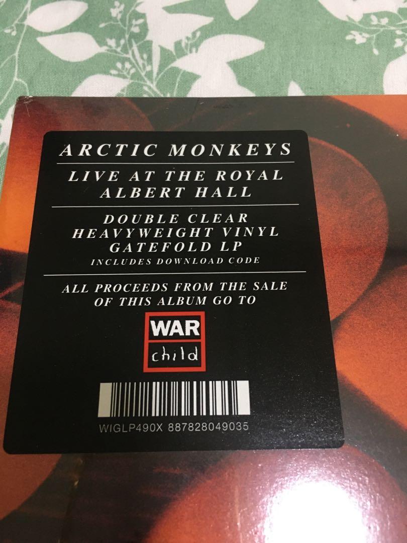 Arctic Monkeys Royal Albert Hall Live LP vinyl