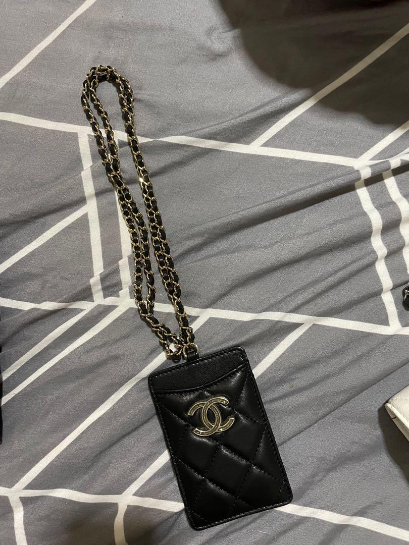 Card holder with store chain chanel