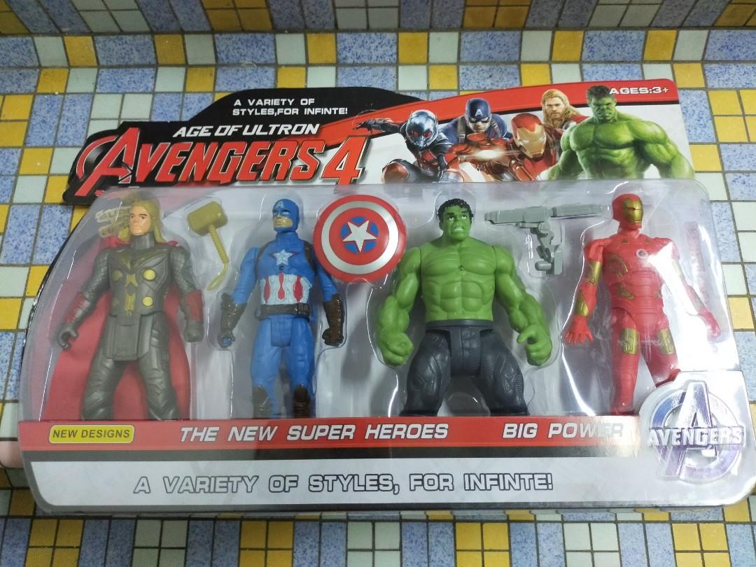 Avengers 4 toys top