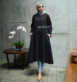 Baiza tunik by geulis hitam BARU