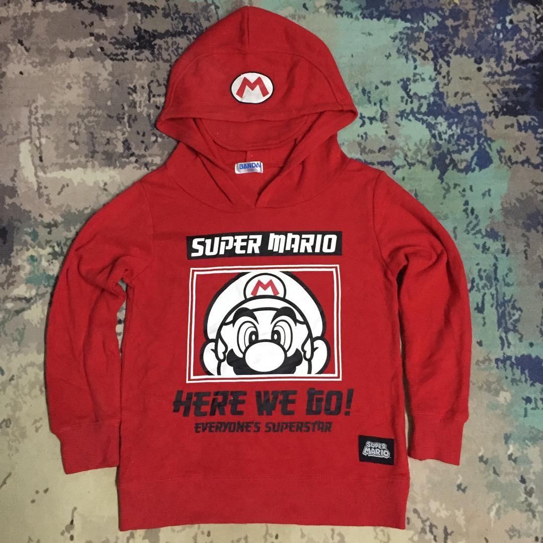 Kids store mario hoodie
