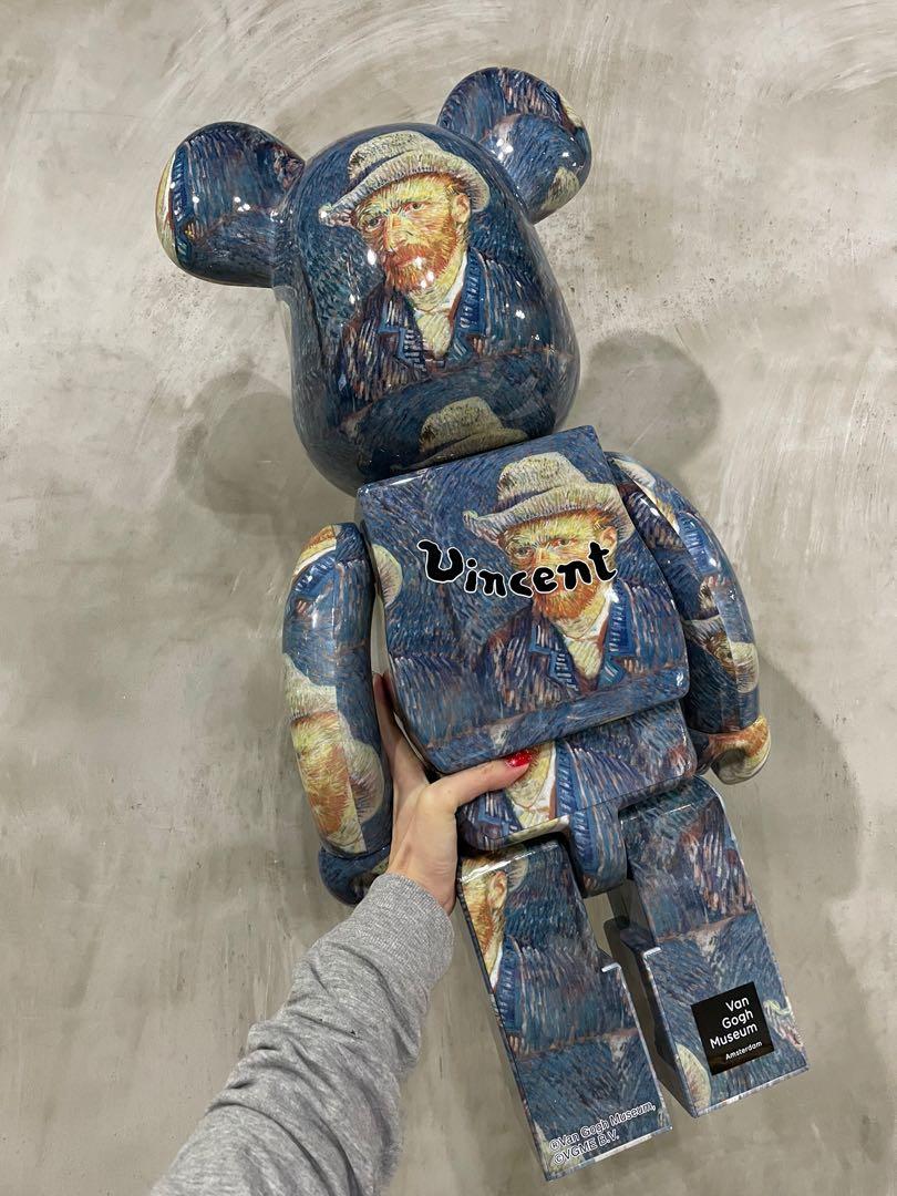 Medicom Toy BEARBRICK Van Gogh Museum Self Portrait With Grey Felt Hat 1000%  Available For Immediate Sale At Sotheby's