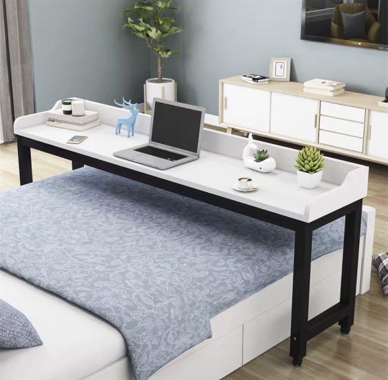 Sliding hot sale bed table