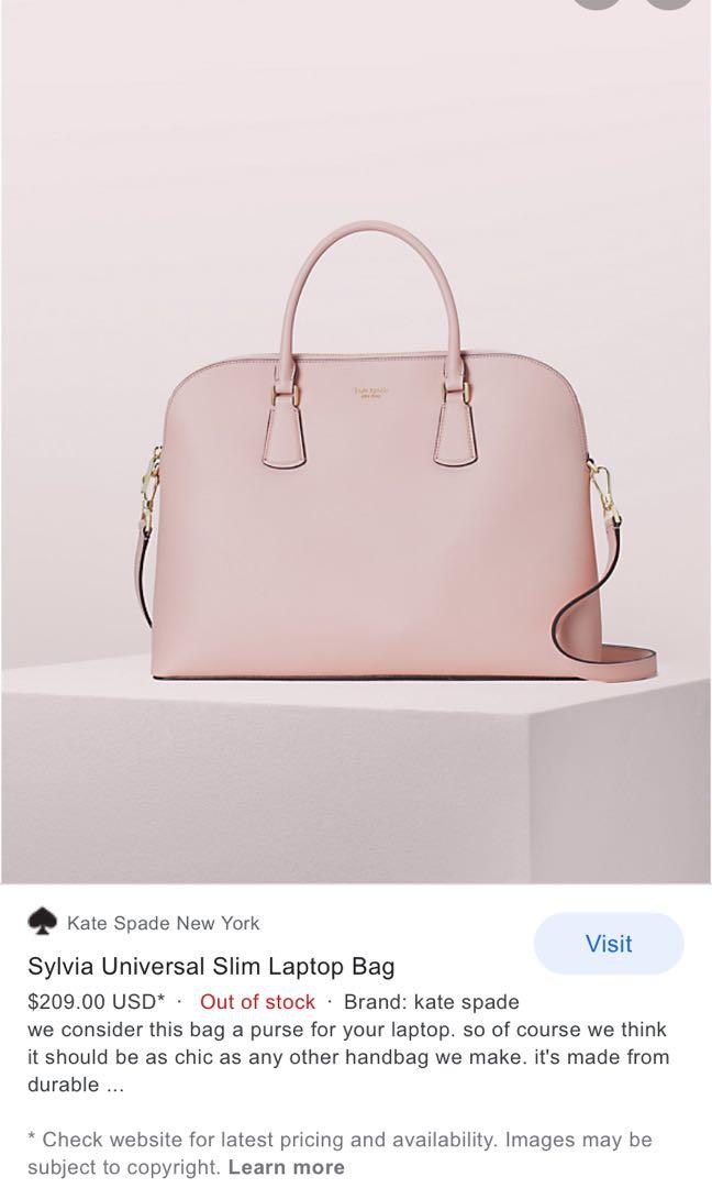 Kate spade sylvia hotsell universal slim laptop bag