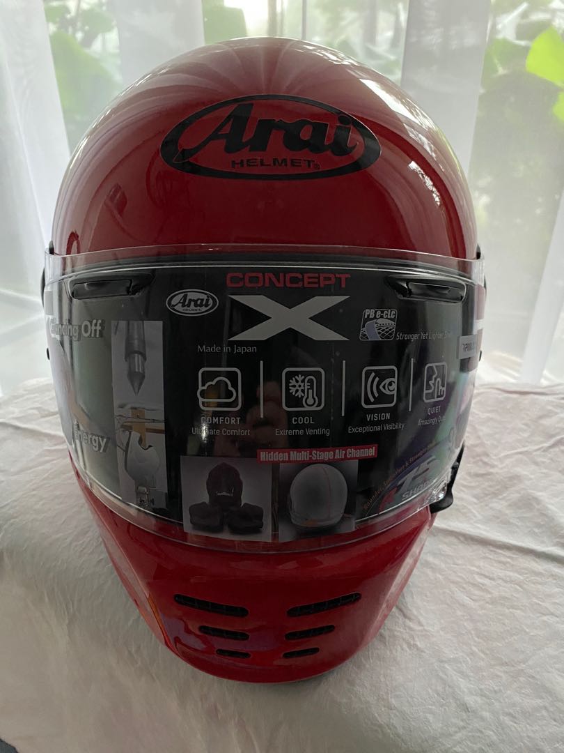 Arai concept x red sale