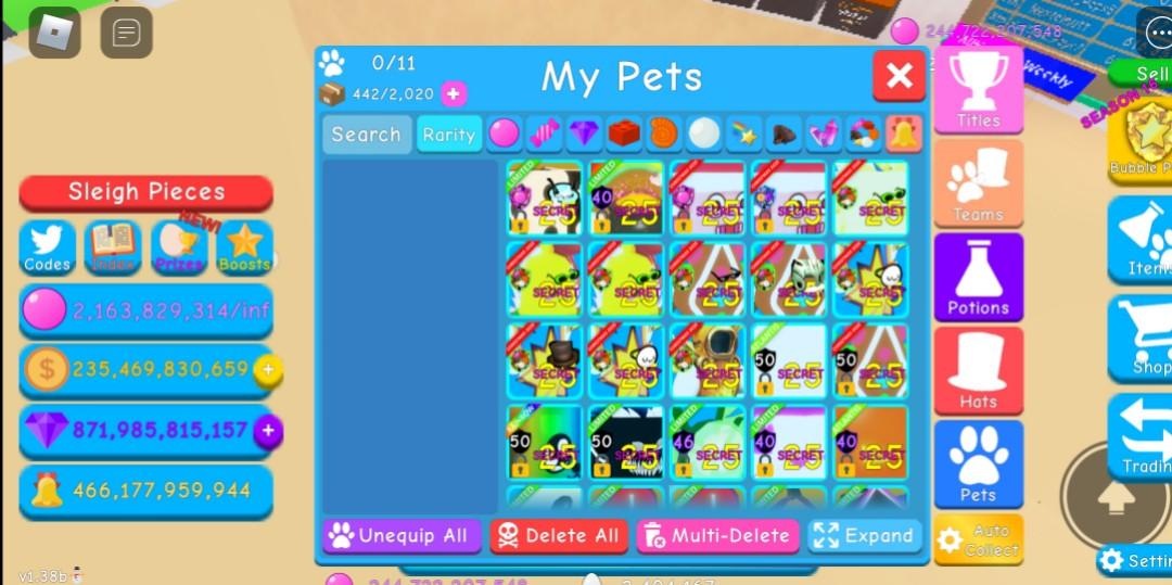 How To Name Pets In Roblox Bubble Gum Simulator