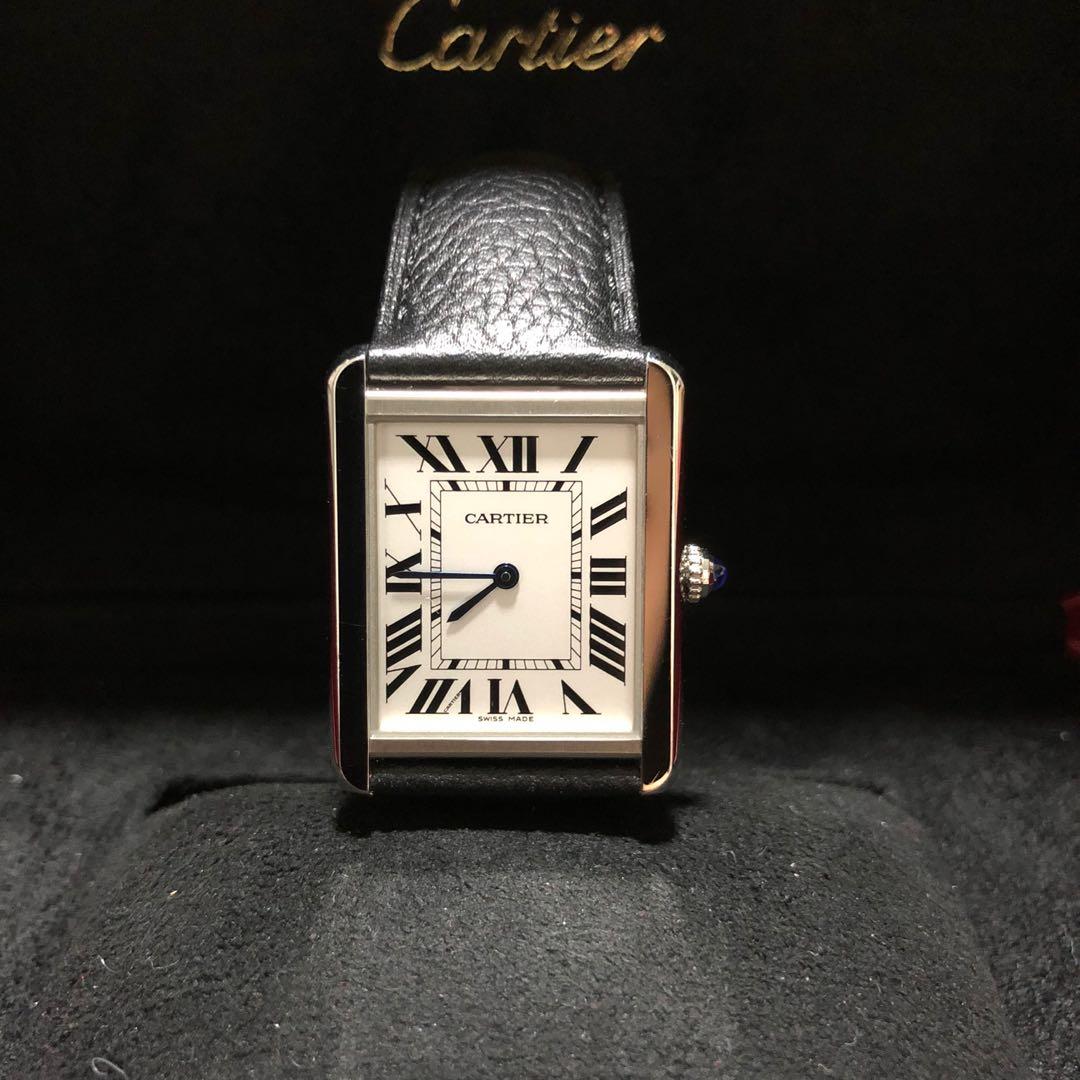 Cartier tank new arrivals solo lm