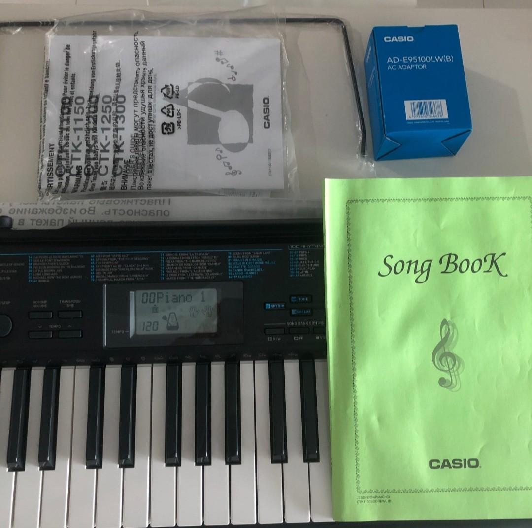 Casio CTK1200 Electronic Piano Keyboard, Hobbies & Toys, Music & Media