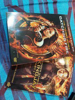 Catching Fire + Mocking Jay DVD