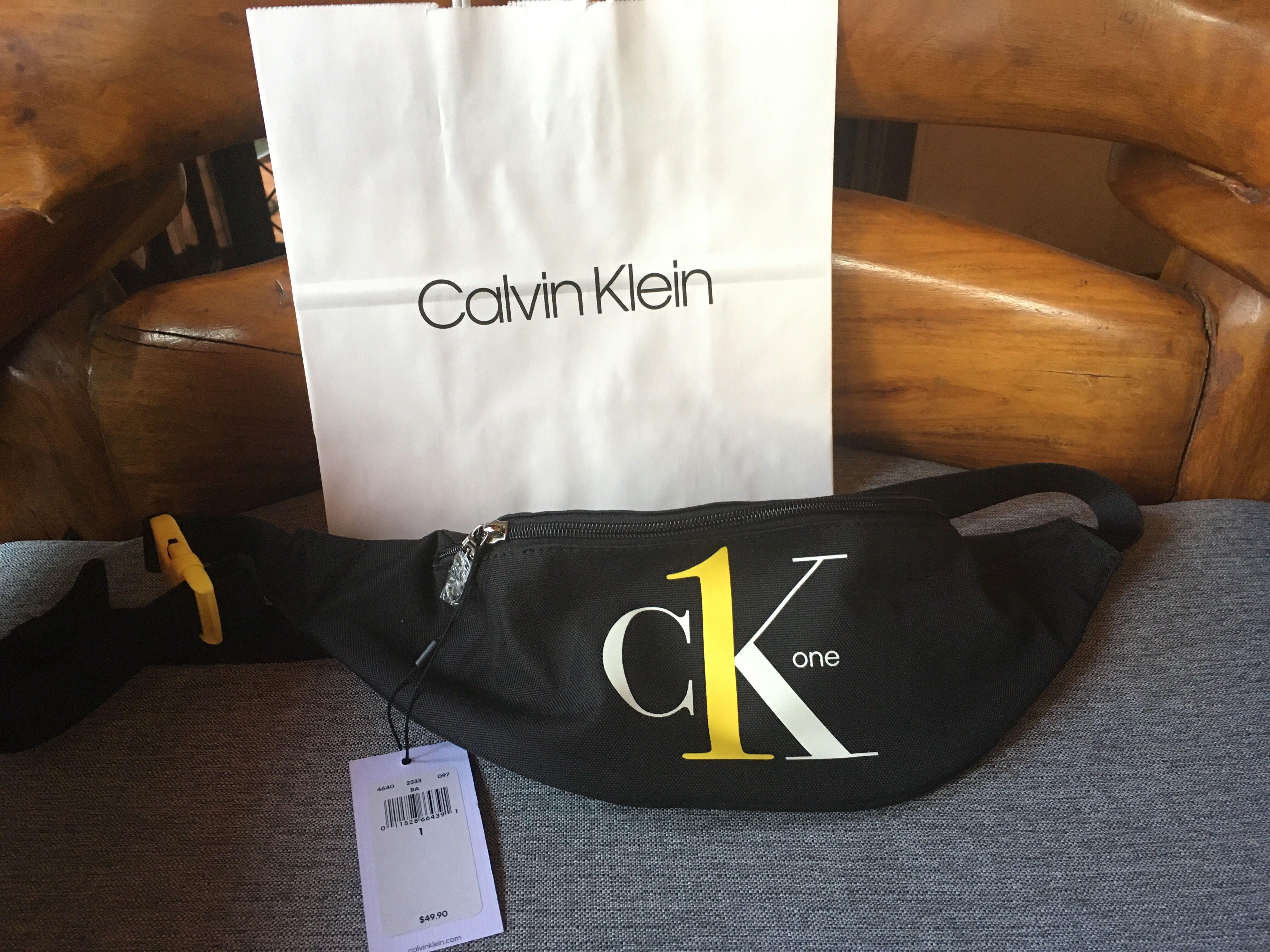 CK One Bum bag / Calvin Klein Belt Bag, Men's Fashion, Bags, Belt bags,  Clutches and Pouches on Carousell