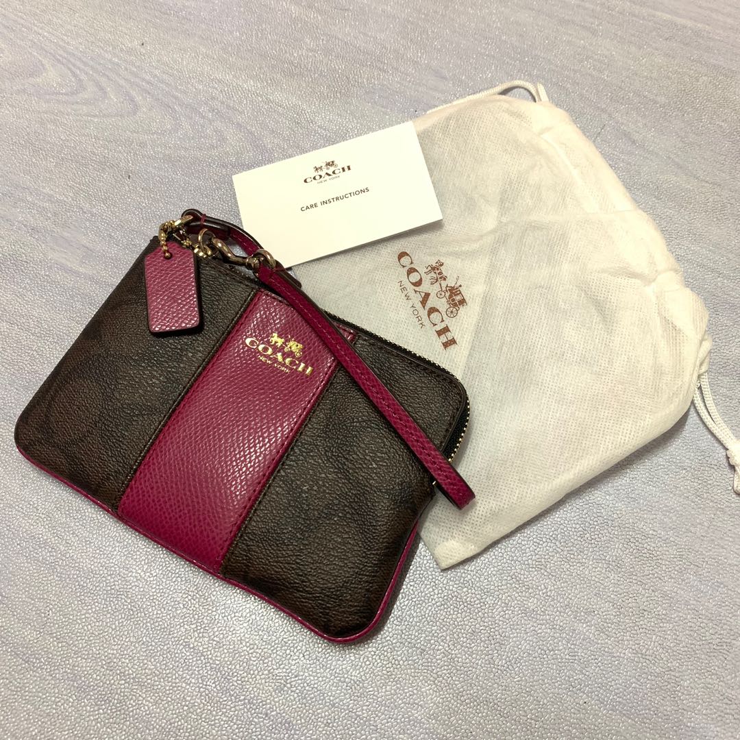 Coach mini wristlet new arrivals