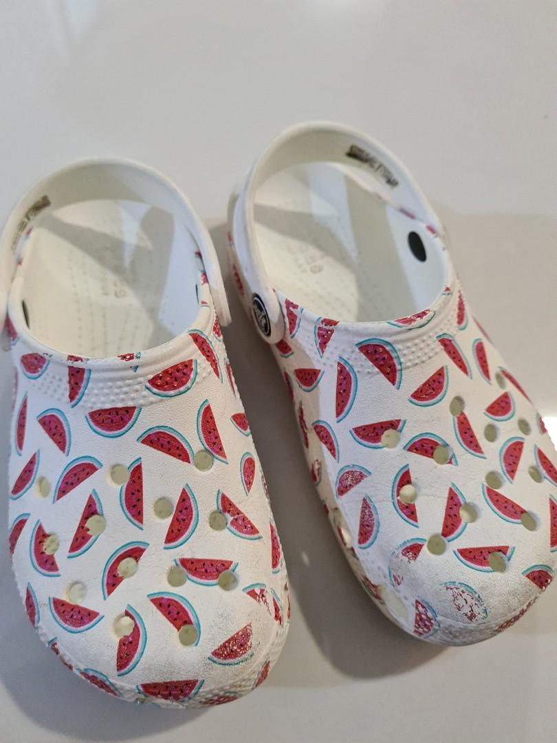 White watermelon hotsell crocs