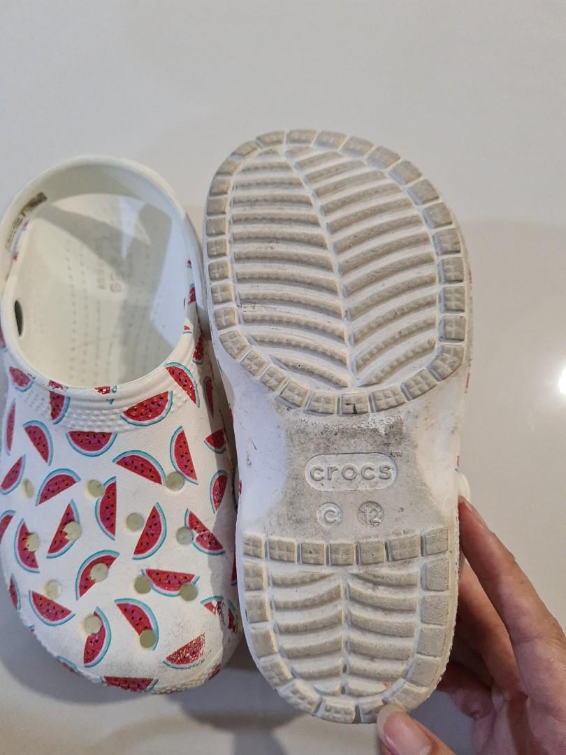 Watermelon discount crocs shoes